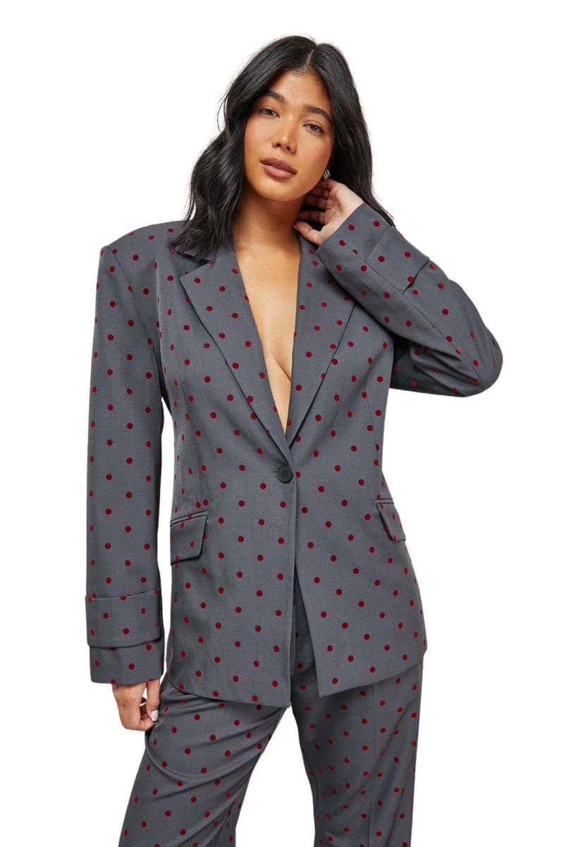 Women's Velvet Spot Blazer