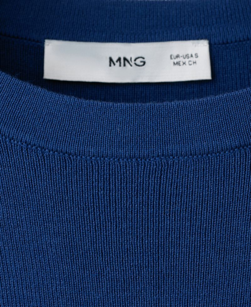 Women's Short-Sleeve Cotton Sweater