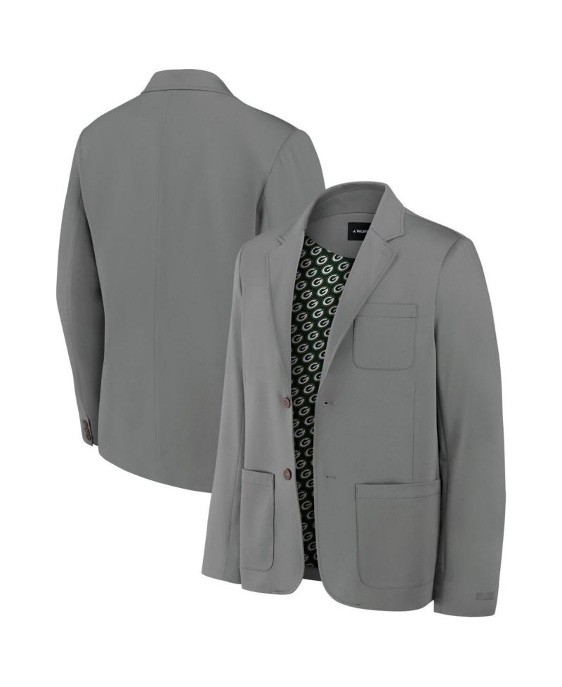 Men's Graphite New York Giants Man-In-Motion Blazer