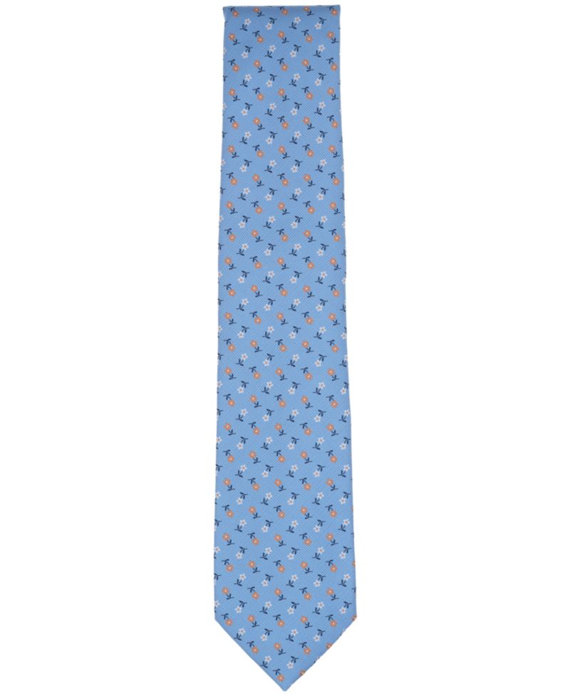 Men's Floral Pattern Tie