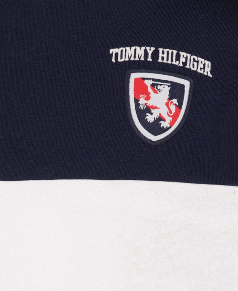Boys' 8-20 Color-Blocked Logo Hoodie