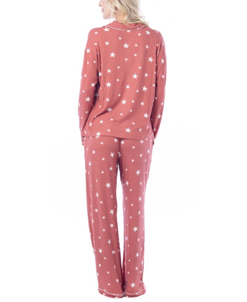 Women's Western Prairie Print Pajama Set