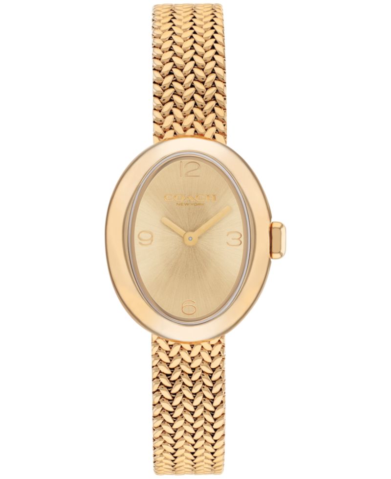 Women's Sammy Gold Tone Stainless Steel Mesh Bracelet Watch, 22.5mm