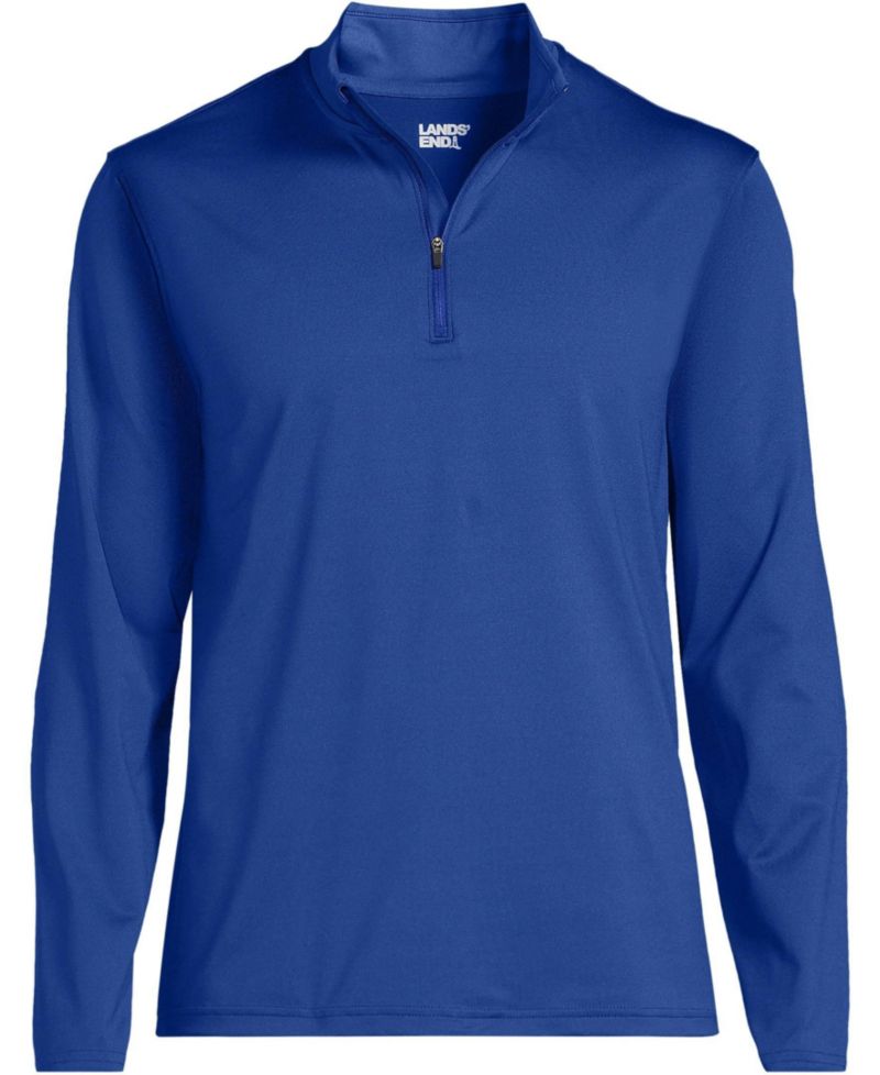 Men's School Uniform Unisex Rapid Dry Quarter Zip Pullover