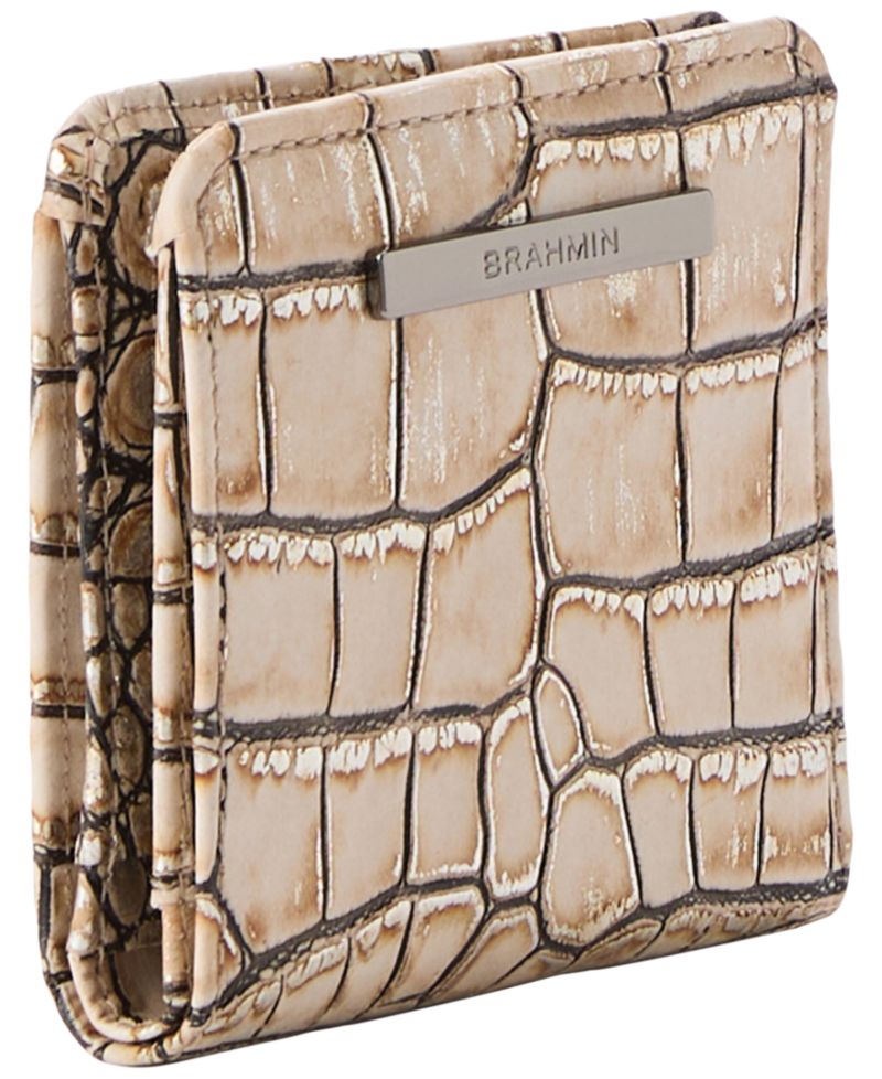 Jane Leather Fossilized Shale Wallet