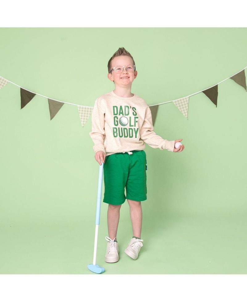 Little Boys Dad's Golf Buddy Sweatshirt
