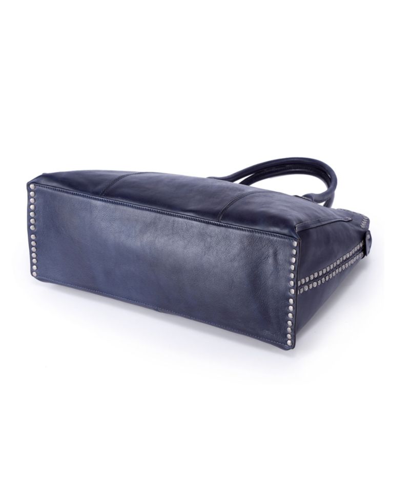 Soul Stud Large Leather Satchel Bag