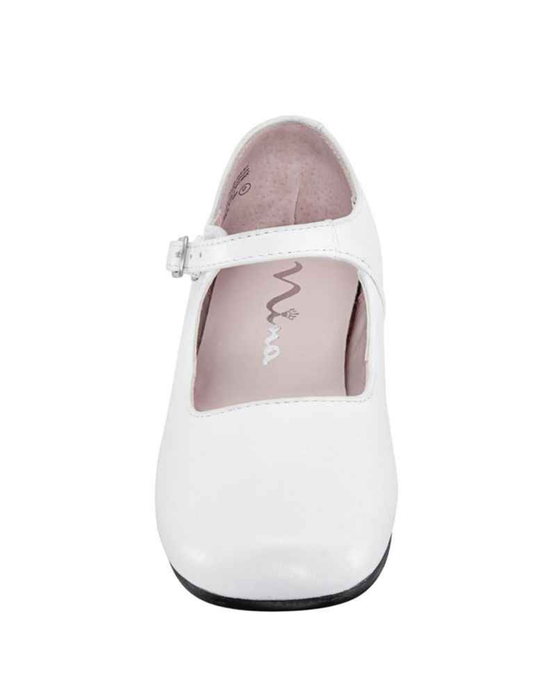Girls Leather Mary Jane Dress Shoes