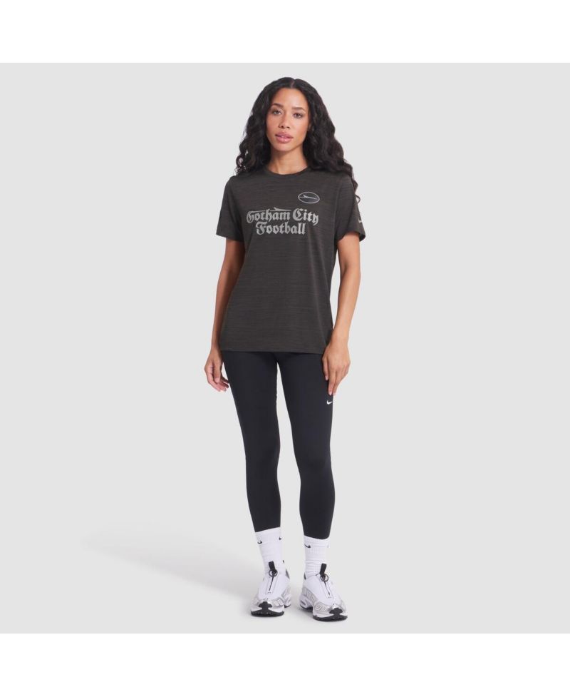 Women's Black New York Jets 2025 Rivalries Collection Sideline Velocity Dri-FIT T-Shirt