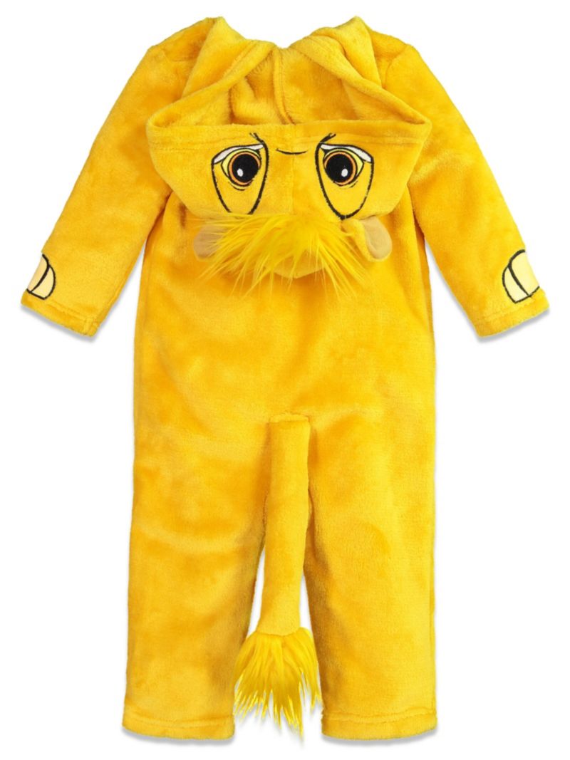 Little Boys Disney Simba Zip Up Cosplay Coverall Newborn to