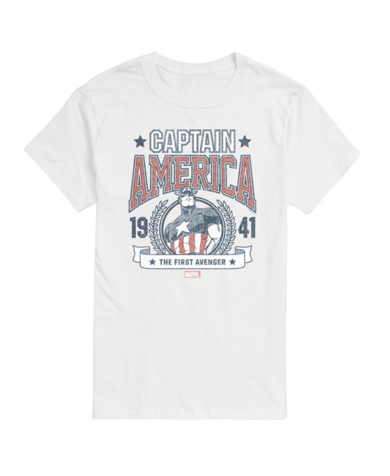 Men's Captain America Short Sleeve T-Shirt