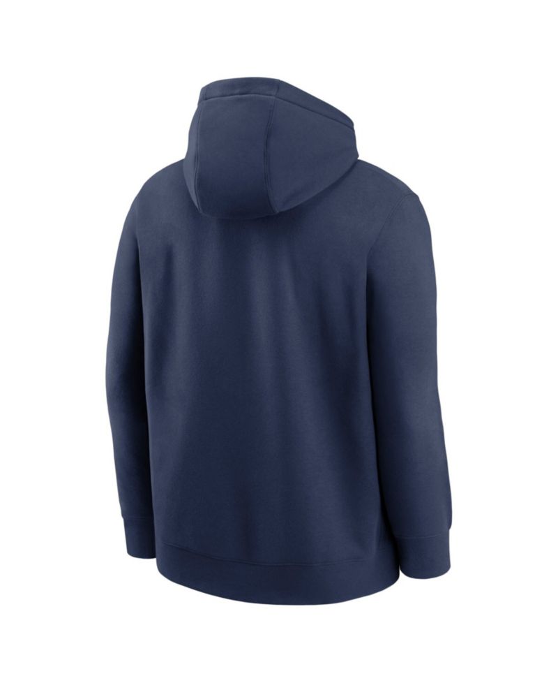 Men's Navy Seattle Mariners Dri-Fit Club Hoodie