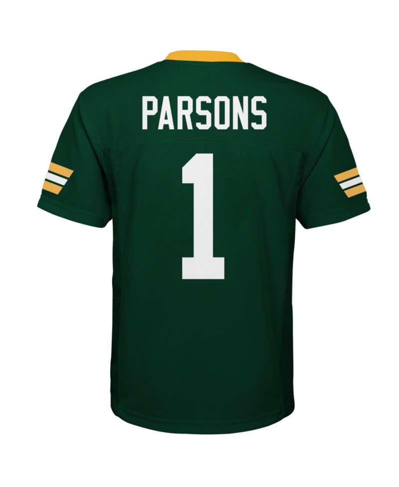 Big Boys and Girls Micah Parsons Green Bay Packers Replica Jersey