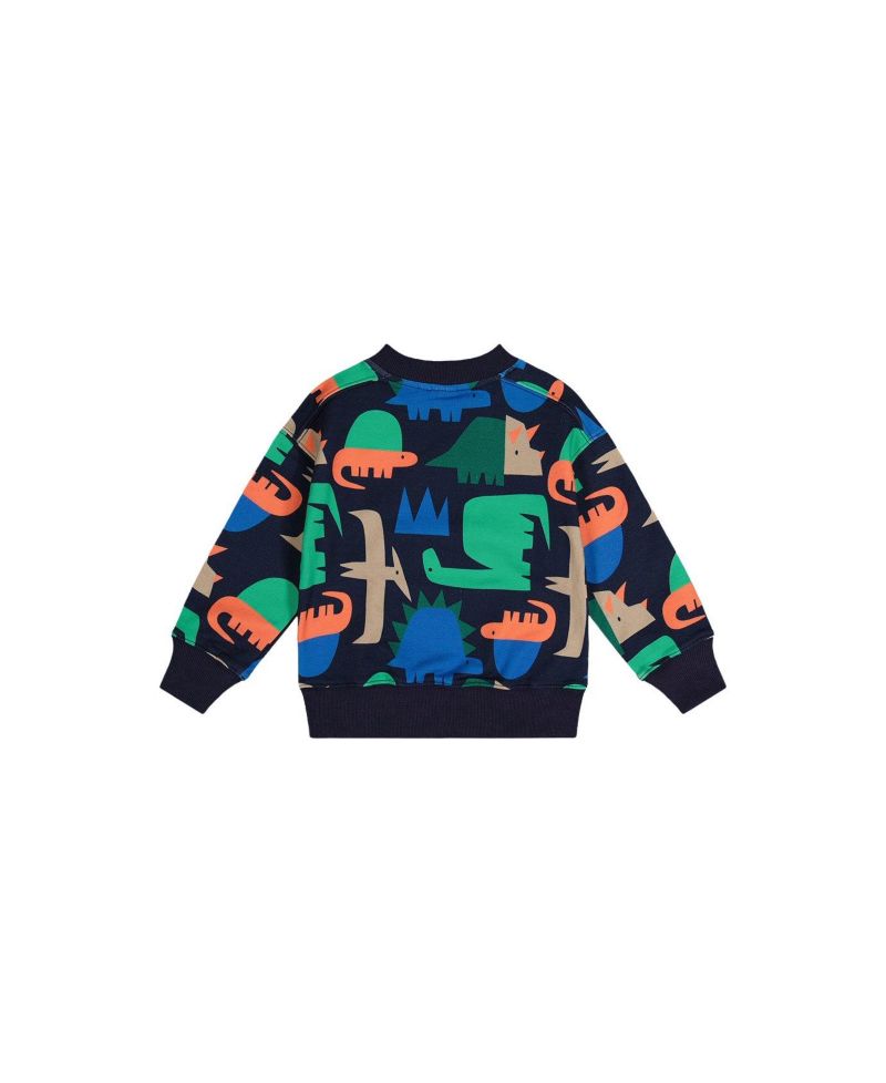 Big Boys (6-12) Fleece Sweatshirt Dinosaur Print