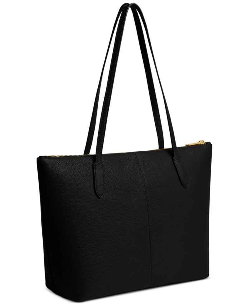Bella Small Pebble Leather Tote Bag