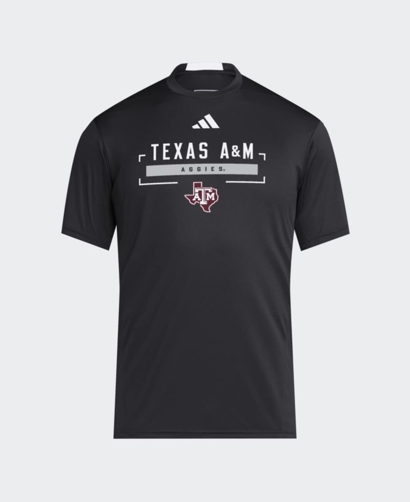 Men's Black Texas A&M Aggies D4T Tri-Blend T-Shirt