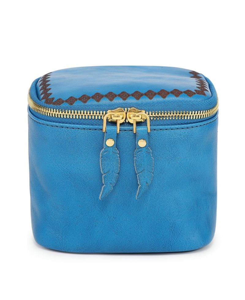 Celosia Cube Leather Jewelry Case
