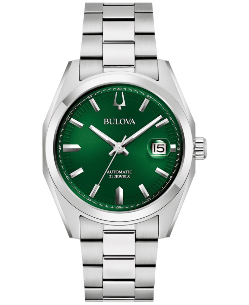 Men's Automatic Surveyor Stainless Steel Bracelet Watch 39mm