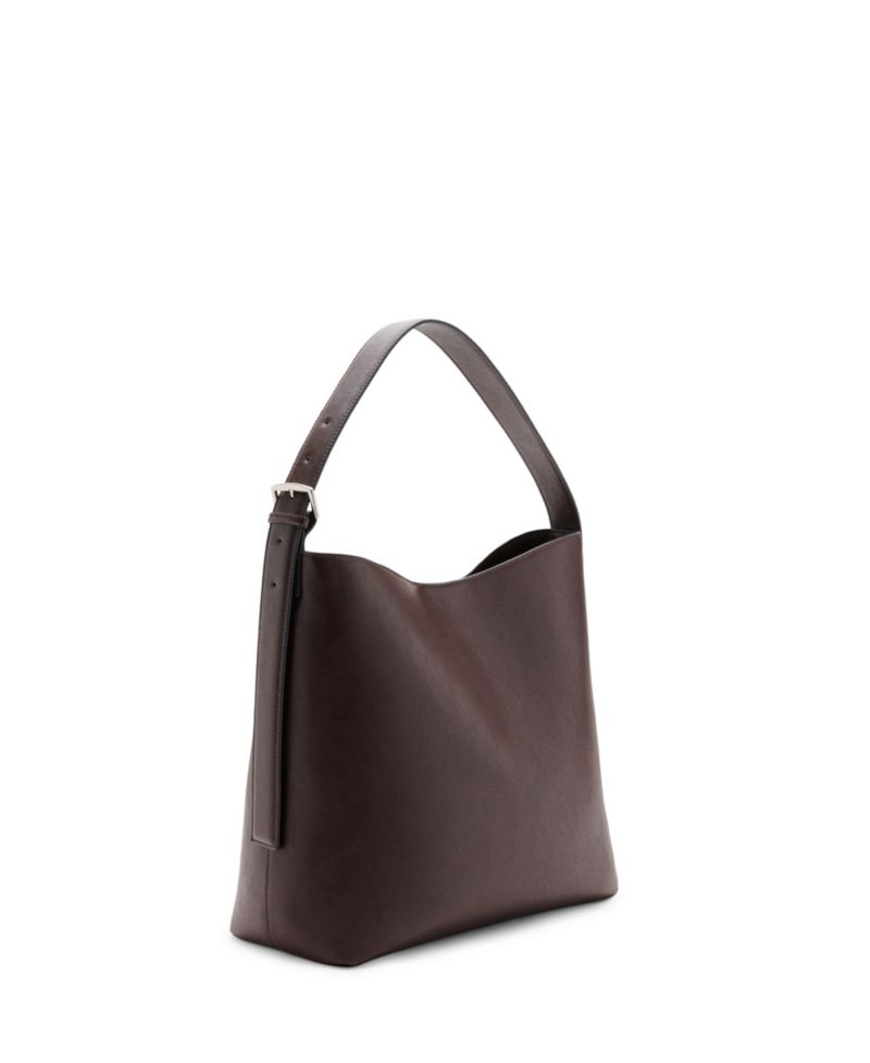 Women's Buckle Bucket Bag