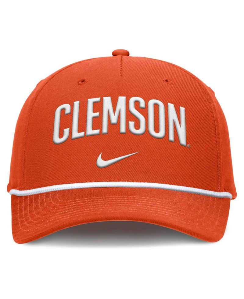 Men's Orange Clemson Tigers Rise Campus Adjustable Hat