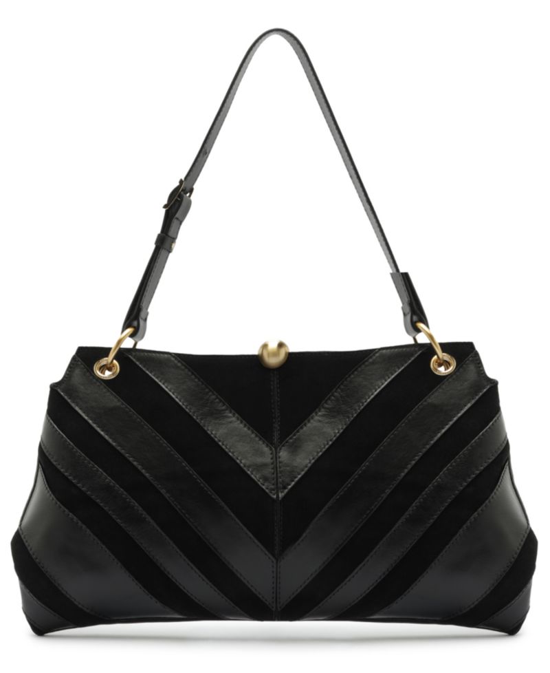 Aurora Medium Leather Shoulder Handbag