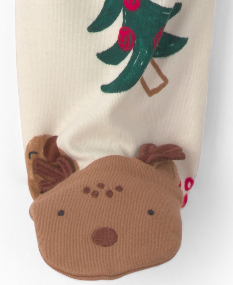 Baby Boys' and Girls' Christmas Icon 2-Way Zip Sleep & Play