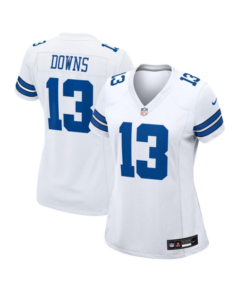 Women's Caleb Downs White Dallas Cowboys Game Jersey
