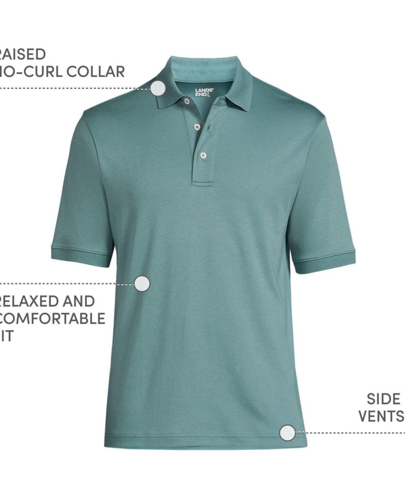 Men's Short Sleeve Cotton Supima Polo Shirt