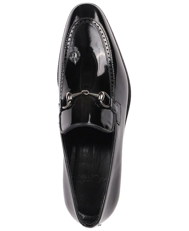 Men's Edroy Horsebit Buckle Slip-On Dress Loafers