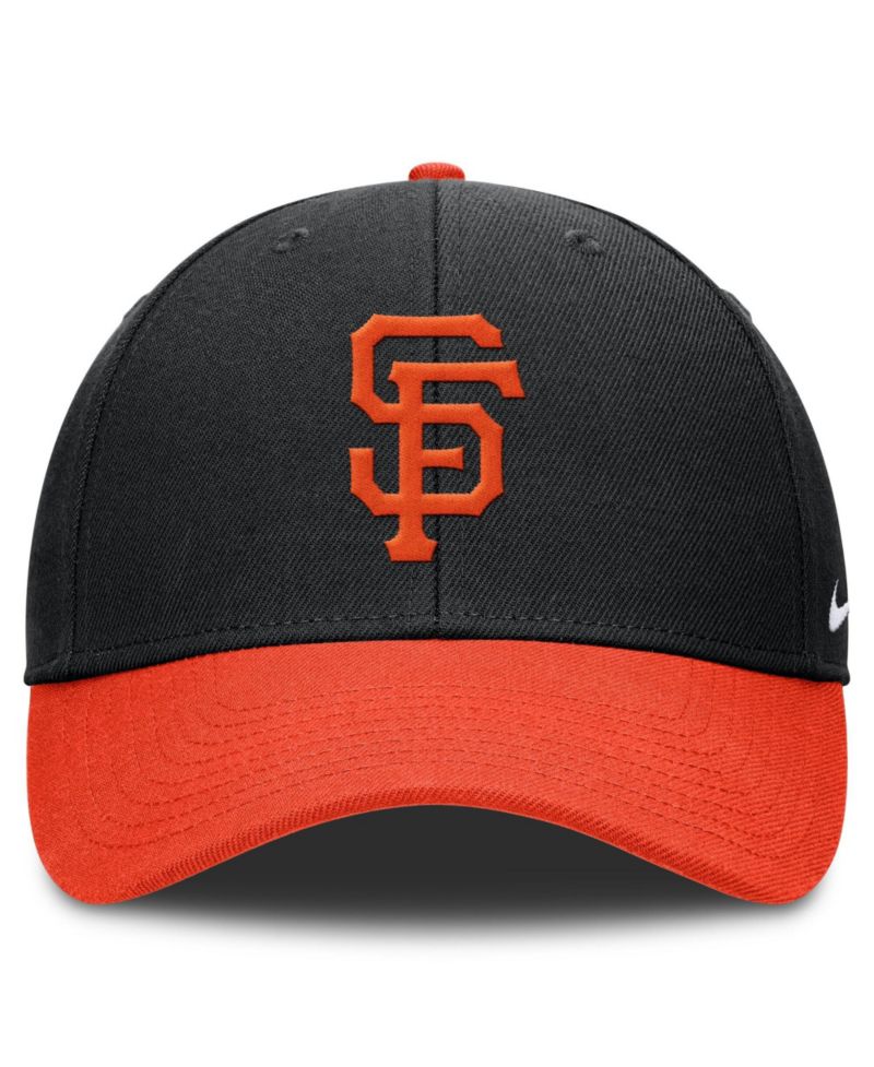 Men's Black/Orange San Francisco Giants Dri-FIT Club Adjustable Hat