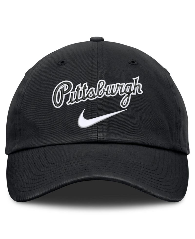 Men's Black Pittsburgh Pirates Primetime Club Adjustable Hat