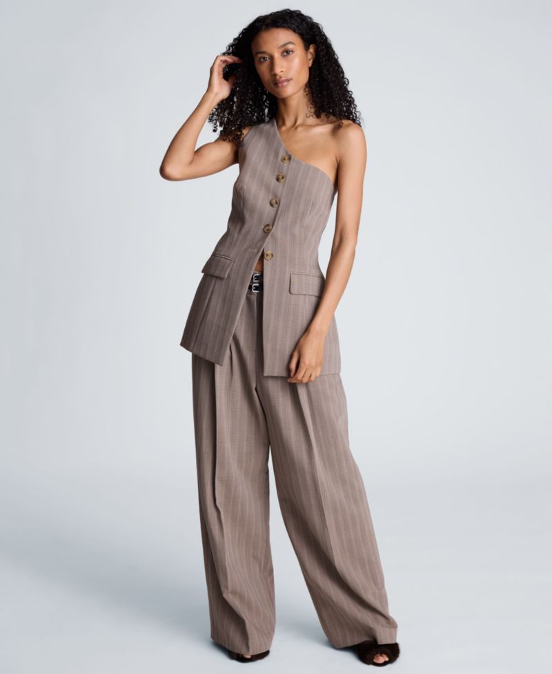 Women's One-Shoulder Sleeveless Vest