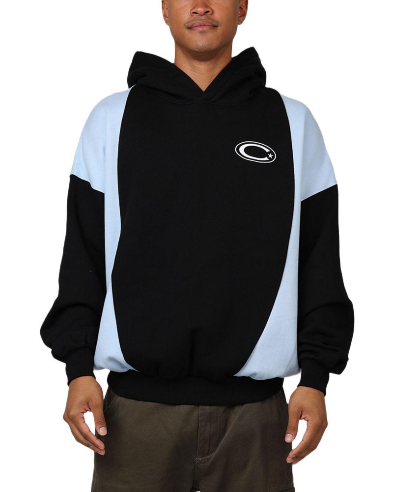 Men's C-Star Panel Oversized Hoodie