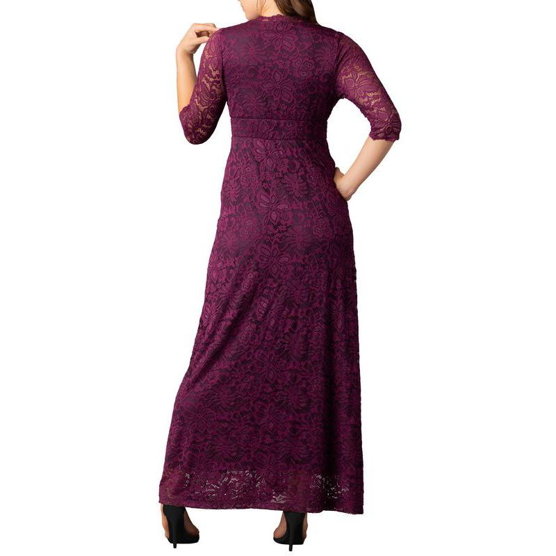 Women's Maria Lace A-Line Evening Gown with Pockets
