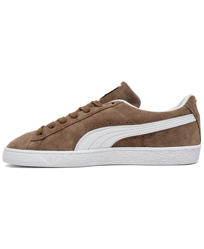 Men's Suede Classic Low-Top Sneakers from Finish Line