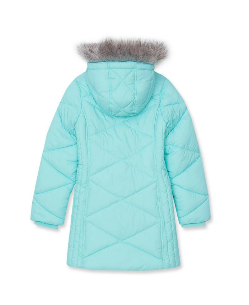 Women's Girls Water Resistant Parka
