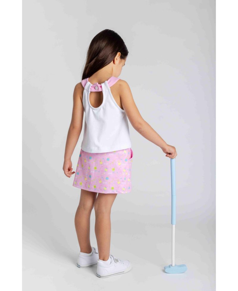 Big Girl Top And Skort Set With Golf
