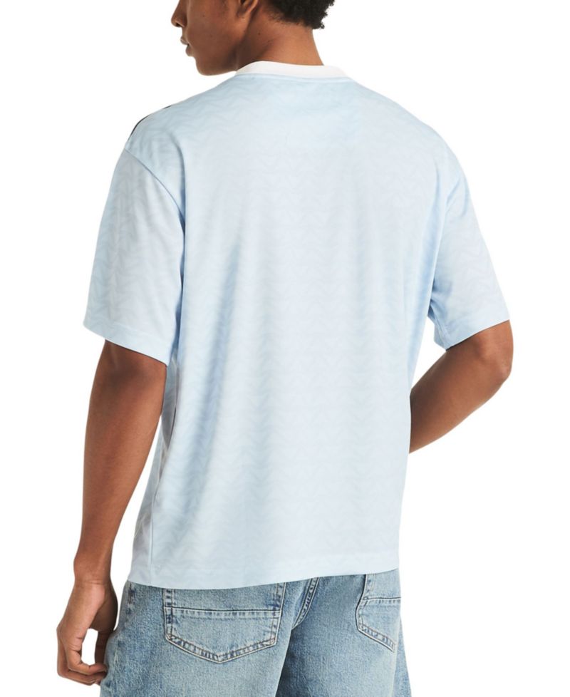 Men's Shadow Printed Soccer V-Neck Jersey