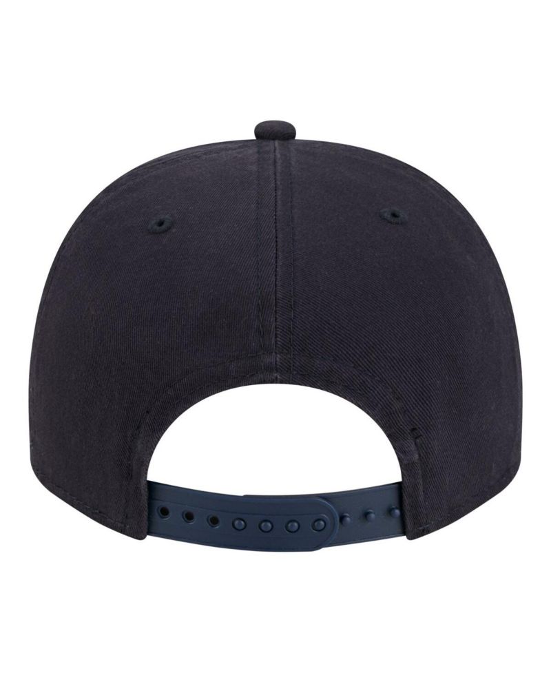 Men's Navy New York Yankees 1977 World Series Champions Throwback 9FIFTY A-Frame Snapback Hat