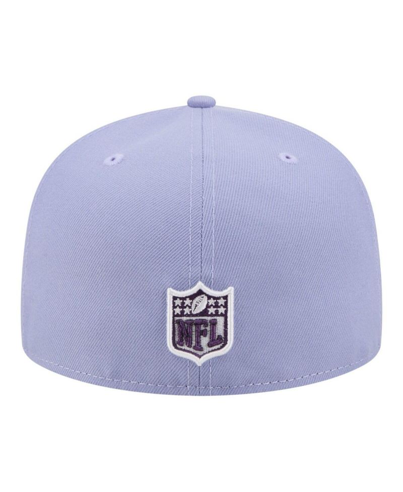 Men's Light Purple New England Patriots Lavender Bloom 59FIFTY Fitted Hat