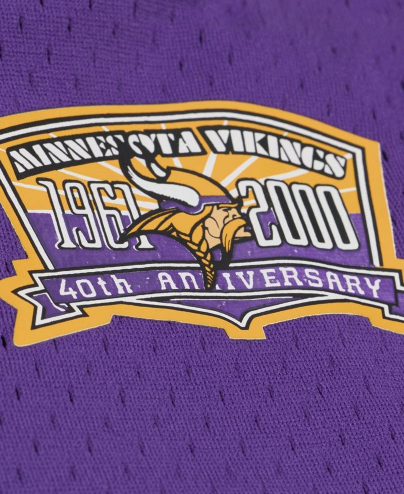 Men's Randy Moss Purple Minnesota Vikings Retired Player Name & Number Mesh Top