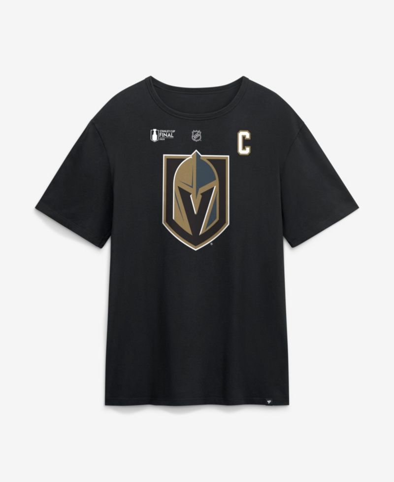 Men's Mark Stone Black Vegas Golden Knights 2026 Stanley Cup Final Name & Number T-Shirt