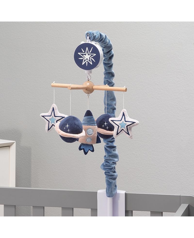 Sky Rocket Orbiting Musical Crib Mobile