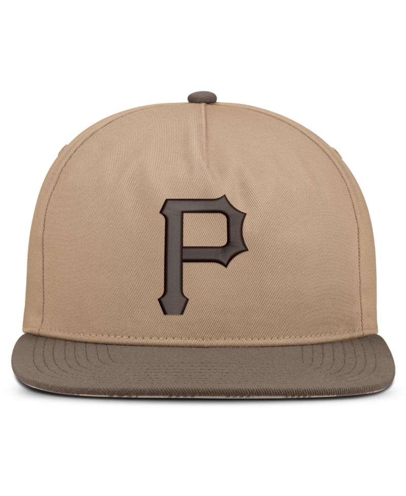 Men's Light Brown Pittsburgh Pirates Statement Adjustable Hat