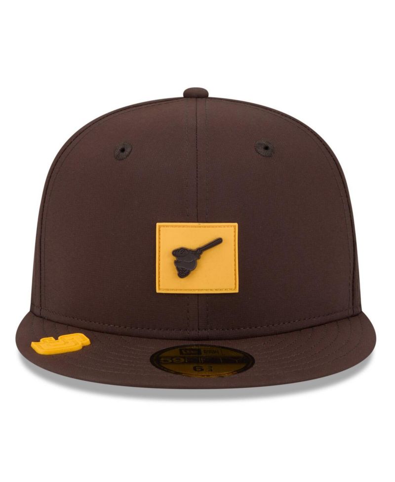 Men's Brown San Diego Padres 2026 Clubhouse Alternate 59FIFTY Fitted Hat