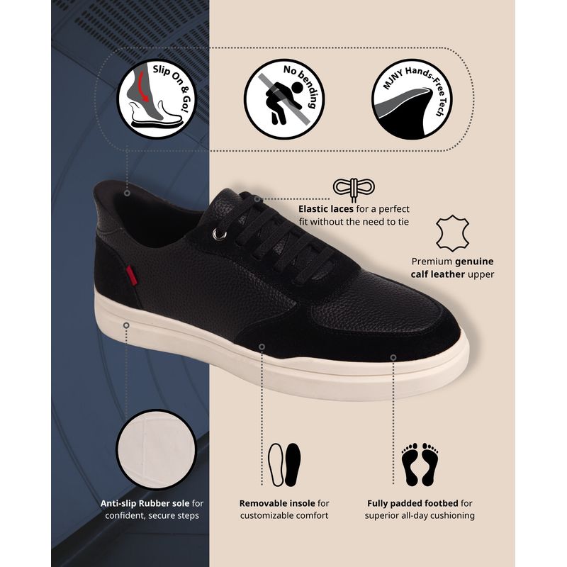 Womens Main Street Hands-Free Slip On Technology Fashion Sneakers