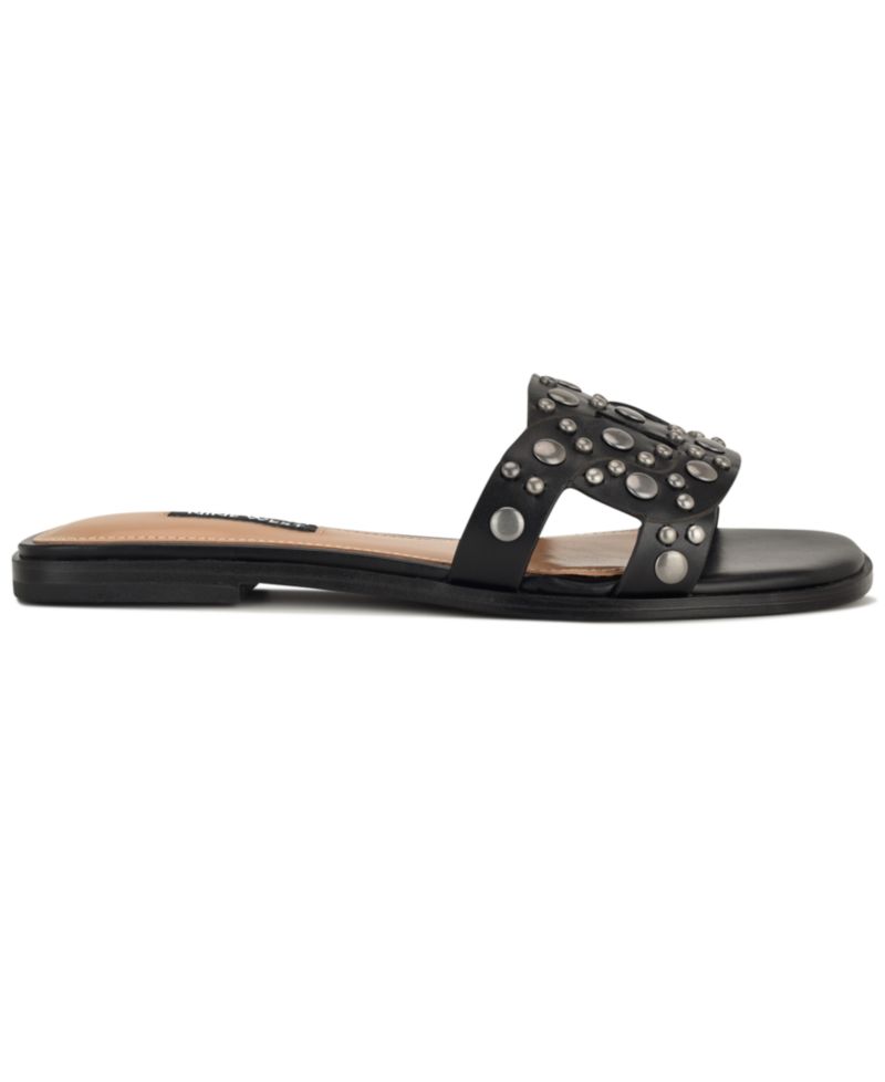 Women's Gomaz Embellished Flat Slip-On Sandals