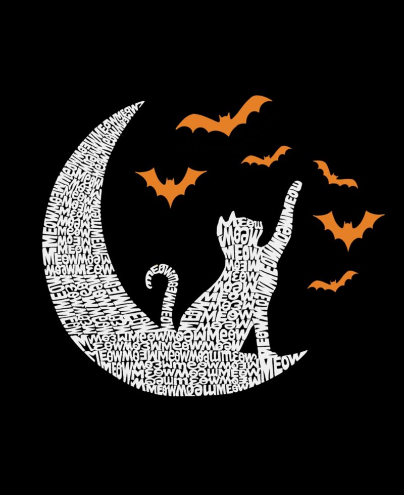 Plus Size Lunar Bats Word Art Tank Top