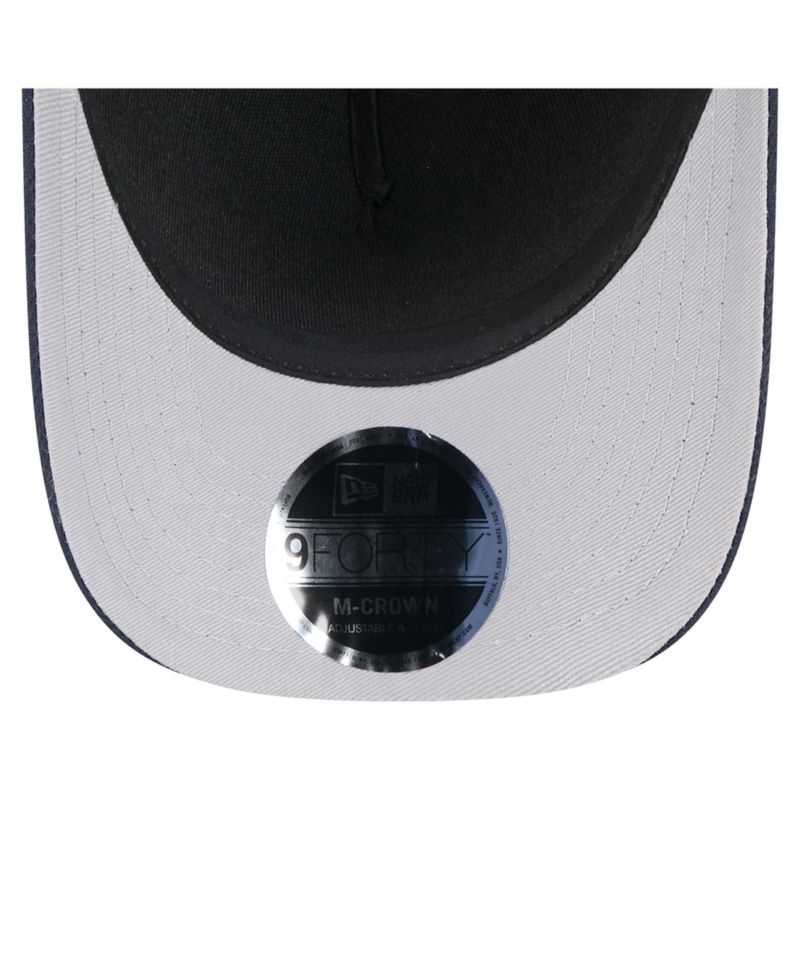Men's Black/Navy Dallas Cowboys 2025 NFL Draft 9FORTY A-Frame M-Crown Adjustable Hat