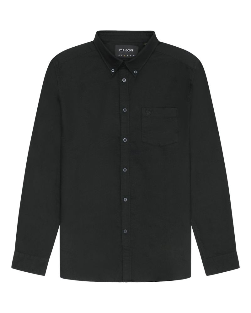 Men's Tonal Eagle Plain Oxford Shirt